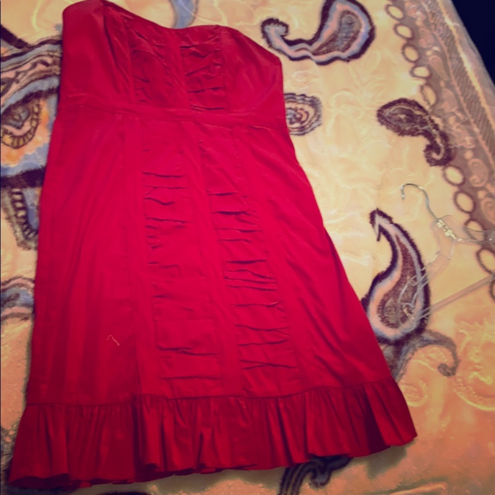 Red dress